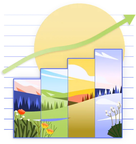 Grafik zu grüneren Event- und Reiseentscheidungen